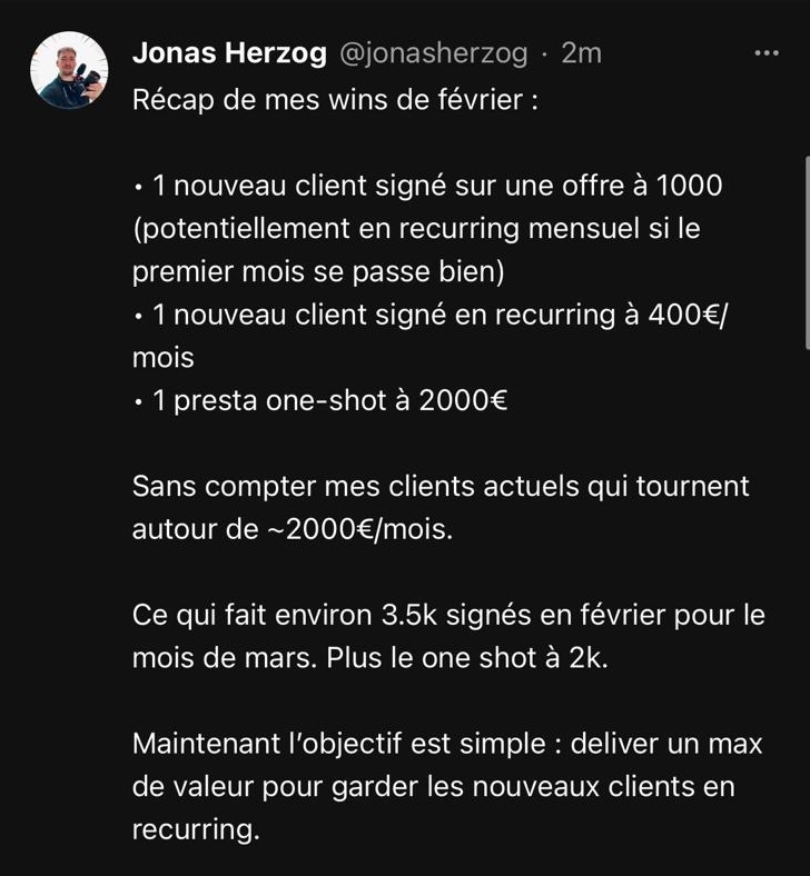 Témoignage Jonas